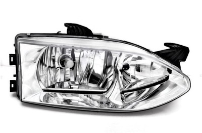 Fiat palio siena h7 h1 1998- новый правый clear фото №1