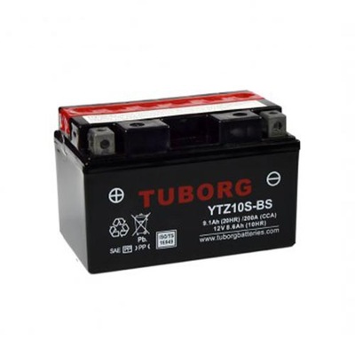 BATERÍA TUBORG YTZ10S-BS 9.1AH 200A ZELOWY  