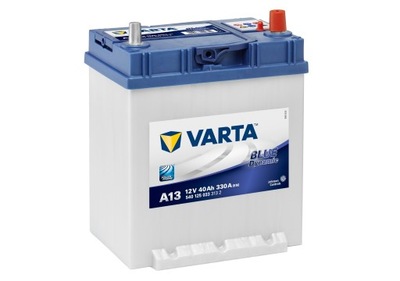 АКУМУЛЯТОР VARTA BLUE A13 12V 40AH 330A ATOS