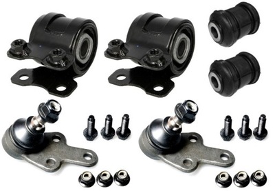 Втулки важеля шарова опора volvo c30 c70 s40 ii v50 2003- перед kpl 18mm / 15mm фото №1