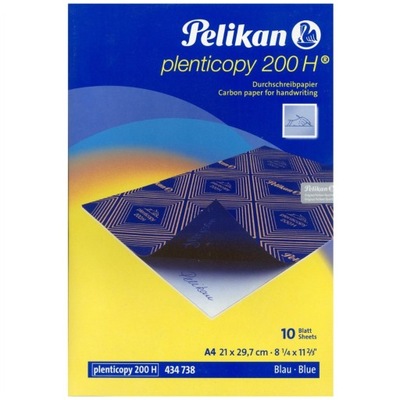 Kalka ołówkowa niebieska Pelikan A4 10 arkuszy