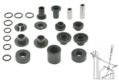 Набір ремонтний домкрата mitsubishi carisma 95- фото №1