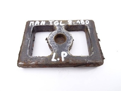 Man tgl euro 4/5 подкладка рессора перед рессора 9 mm фото №1