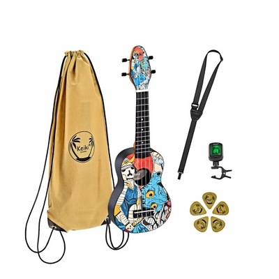 ORTEGA KEIKI K2-SR UKULELE SOPRANOWE ZESTAW