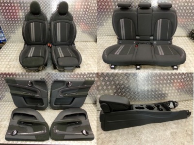 Mini f60 jcw countryman обивка сиденья заднее сиденье обшивки фото №1