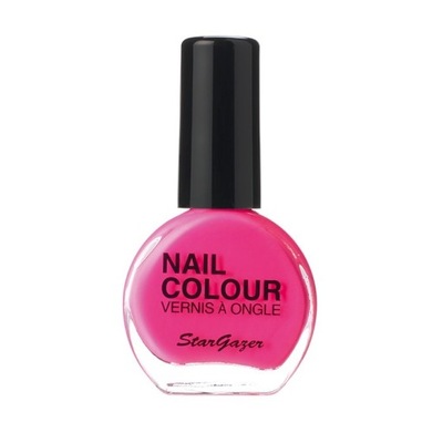 Lakier Neon Nail Polish STARGAZER Świeci UV Pink