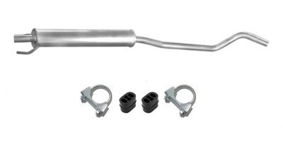 Opel corsa c 1.0 2000-2006 гаситель средний фото №1