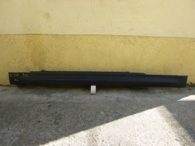 Mini cooper r56 r57 r58 r59 молдинг порог левая фото №1