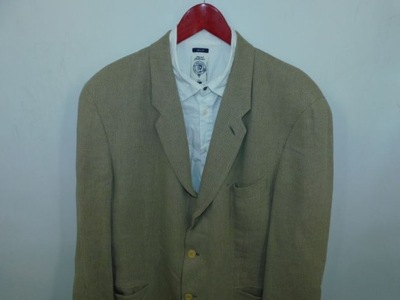 Giorgio Armani vintage linen blazer marynarka 52