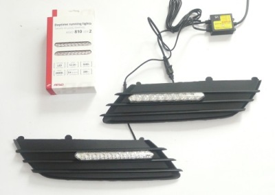 Фонари дневные ходовые огни led drl opel astra h 2004-2007 фото №1