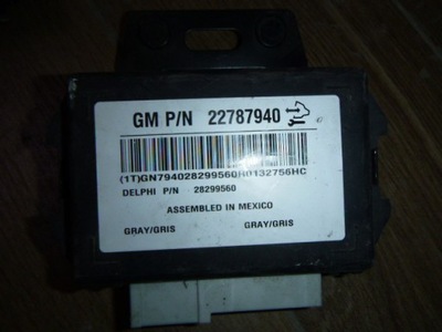 Модуль chevrolet captiva 22787940 фото №1