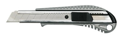 Nożyk z ostrzem łamanym 18mm METALOWY NÓŻ TAPET