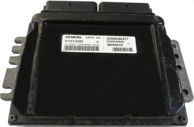 КОМПЬЮТЕР ECU MEGANE S110110208A 8200046477 CZYSTY