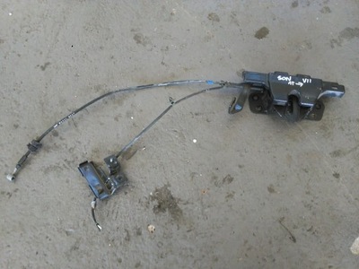 Hyundai sonata vii lf 2015- замок капот з трос фото №1