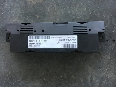 Mercedes s w220 модуль обігрівача фото №1