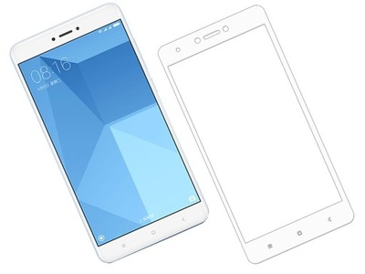 Szkło hartowane 3D Xiaomi Redmi Note 4X BIAŁE