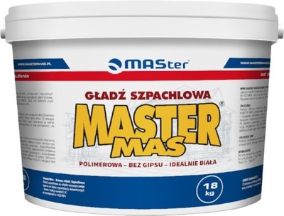 MASTER MAS GOTOWA GŁADŹ SZPACHLOWA 1KG