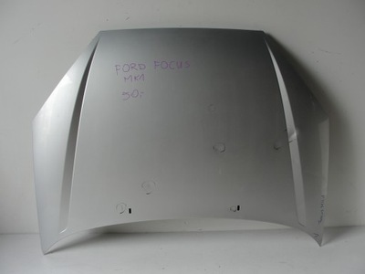 Капот ford focus mk1 серебристая фото №1