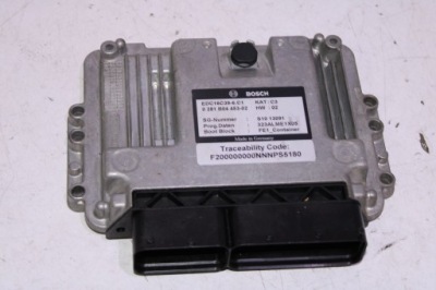 Бортовой компьютер модуль блок управления fiat linea 1.6 фото №1