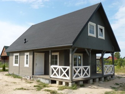 Dom drewniany 67 m2