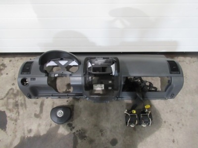 Консоль ремни подушки безопасности vw polo iv 9n 1t0880201a фото №1