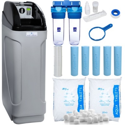 ZMIĘKCZACZ WODY 30L BNT + FILTR WSTĘPNY SÓL TESTER