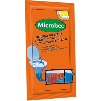 MICROBEC PREPARAT ŚRODEK DO SZAMB OCZYSZCZALNI WC