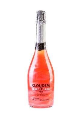 CLOUDEM ROSE - napój musujący brokatowy, kolor różowy