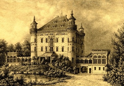 Pałac w Wojanowie - XIXw.