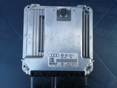 Блок керування двигуна 8e0910115k audi a4 b7 cabrio bwe фото №1