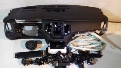 Volvo xc90 приборная панель консоль подушка безопасности подушки безопасности ремни фото №1