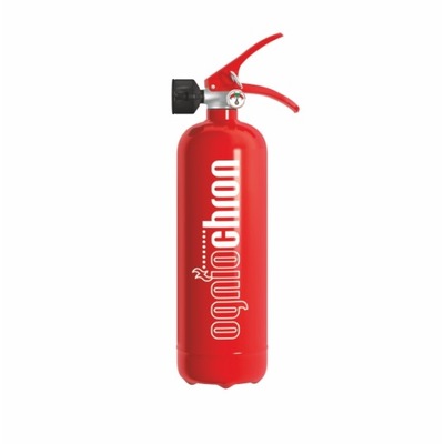 DOMOWA EXTINGUIDOR PLYNOWA MANOMETR / PORADNIK / PERCHERO 2 KG (WAGA:4,5 KG  