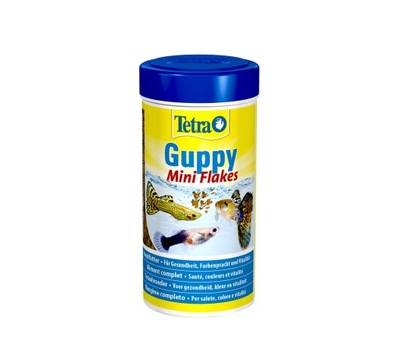 TETRA Guppy Mini Flakes 250ml - pokarm dla gupików w płatkach