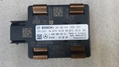 Mercedes c-klasa w205 радар distronic фото №1