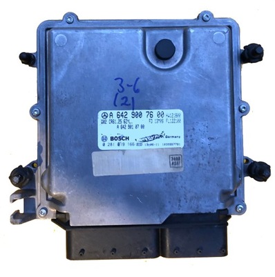 Ecu mercedes w222 3.0cdi a6429007600 0281019166 фото №1