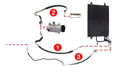 ПАТРУБОК КОНДИЦИОНЕРА SKODA SUPERB 3U0 3B1260712C