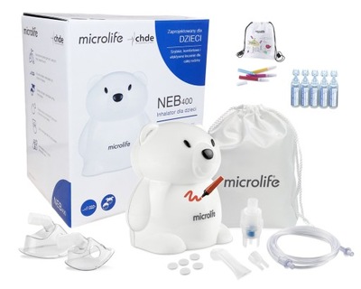 Inhalator dla dzieci Microlife NEB 400 MIŚ