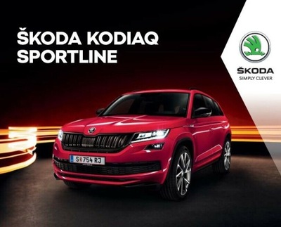 SKODA KODIAQ SPORTLINE PROSPEKT MODELO 2020 AUSTRIA  