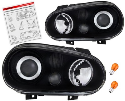 Vw golf iv mk4 лампи фари протитуманні фари перед r32 фото №1