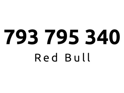 793-795-340 | Starter Red Bull (79 53 40) #D