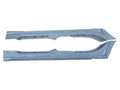 Порог пороги обшивка mercedes c-klasa w203 le+pr фото №1