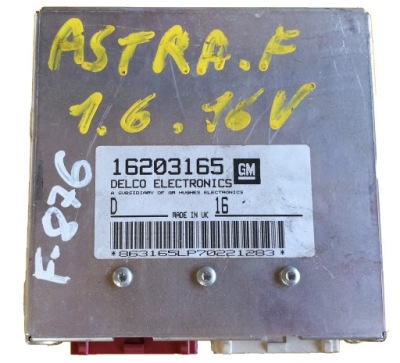 Бортовий комп'ютер двигуна opel оригінальний номер 16203165 фото №1