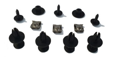 Подкрылок клипса клипсы набор peugeot 407 04- фото №1