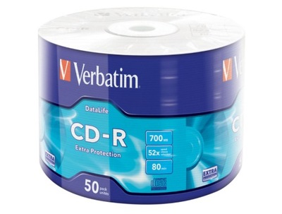 Płyty VERBATIM CD-R 700MB 50szt.