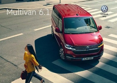 Volkswagen Vw Multivan 6.1 prospekt m. 2020 Czechy 