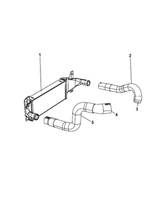 TUBO TURBO INTERCOOLER JEEP WRANGLER 2.8CRD  