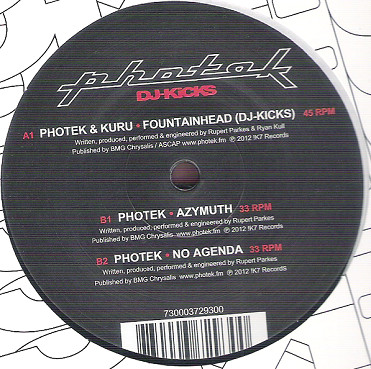 Photek - DJ-Kicks 12" VINYL