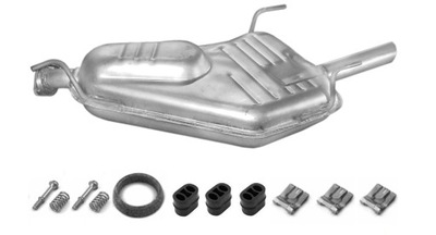 SILENCER END 17.280 OPEL VECTRA B + SET ASSEMBLY  