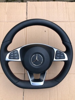 Mercedes w213 воздуховод управление колесо подушка безопасности red nić фото №1