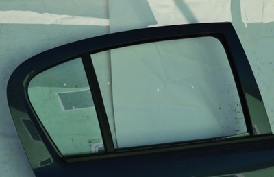 Opel corsa d скло двері правий задня фото №1